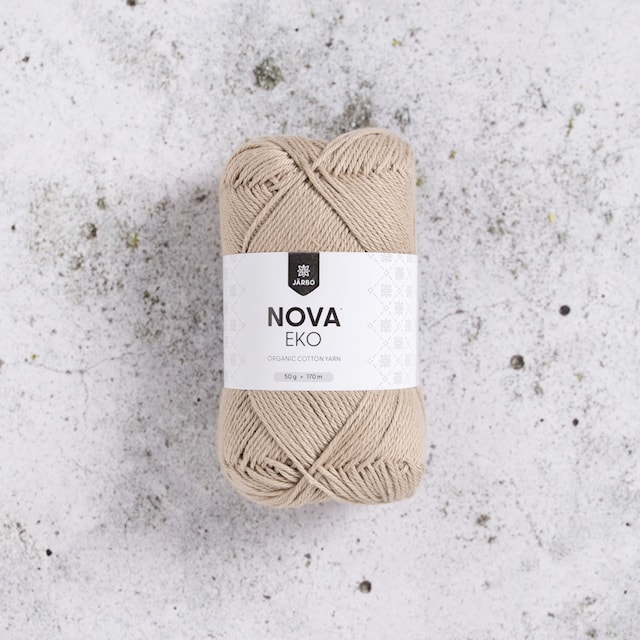 Nova Eco Cotton 50 g Clay (35) Järbo