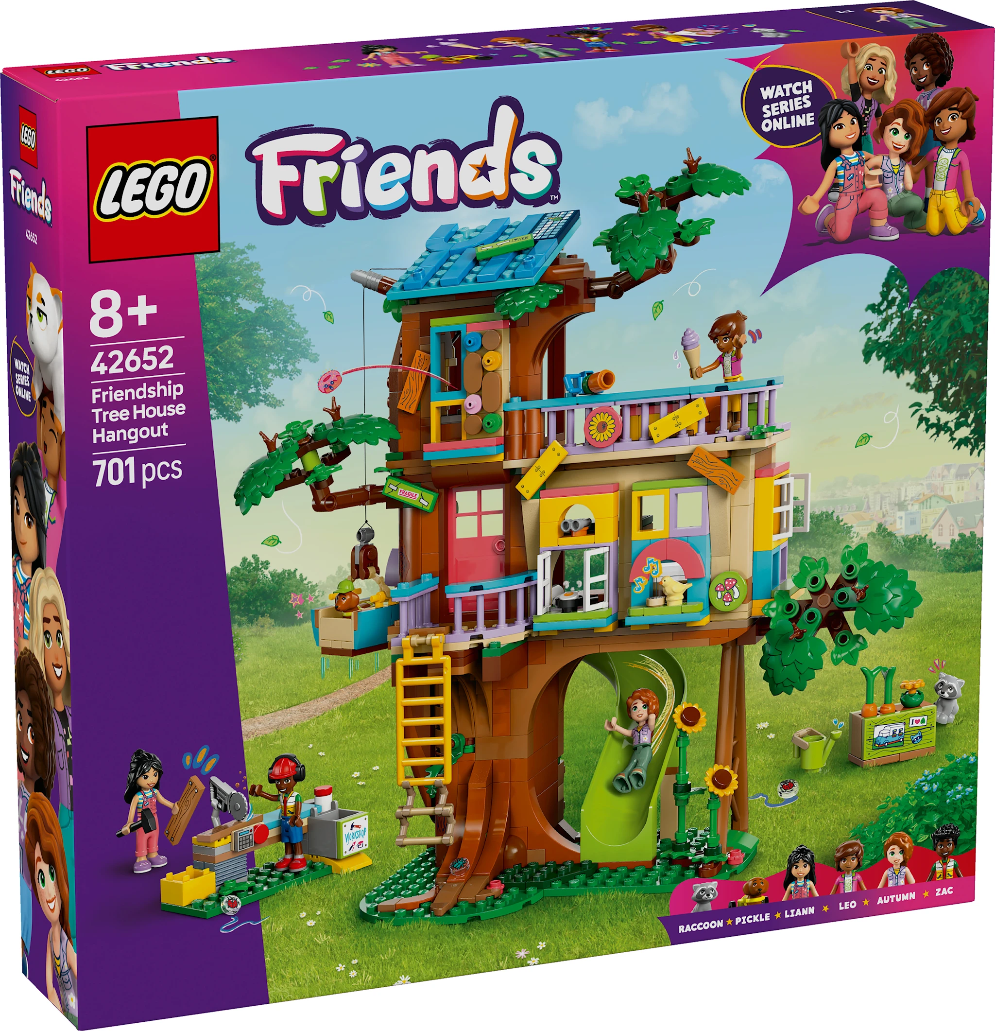 Tuotekuva ille Ajanviettoa ystävyyden puumajalla LEGO® Friends (42652)