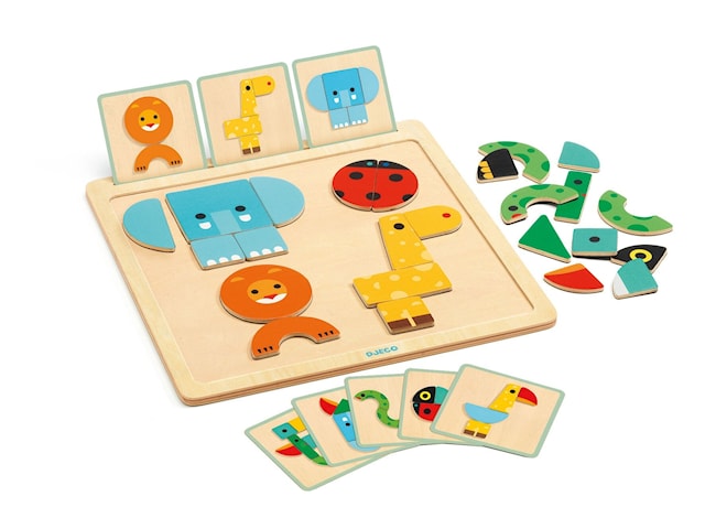 Magnetisk puslespill, Djeco