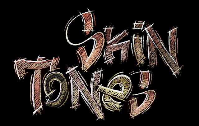 Produktbild 7 för Färgpennor Black Edition Skintones 12-p Faber-Castell