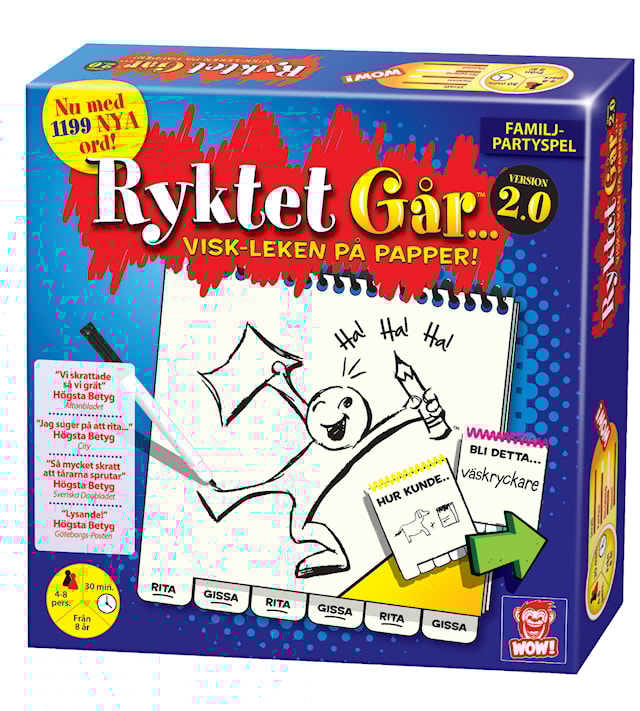 Tuotekuva 1 - Ryktet går 2.0, Sällskapsspel (SE)