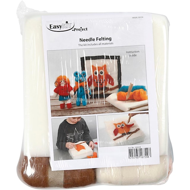 Tuotekuva 6 - Neulahuovutus, materiaalipakkaus, 1 setti