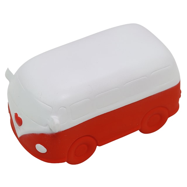 Badleksak Naturgummi Röd Buss Rätt Start