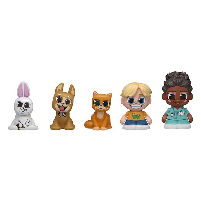 Produktbild 6 för Djursjukhus Tile Town Magnetleksak