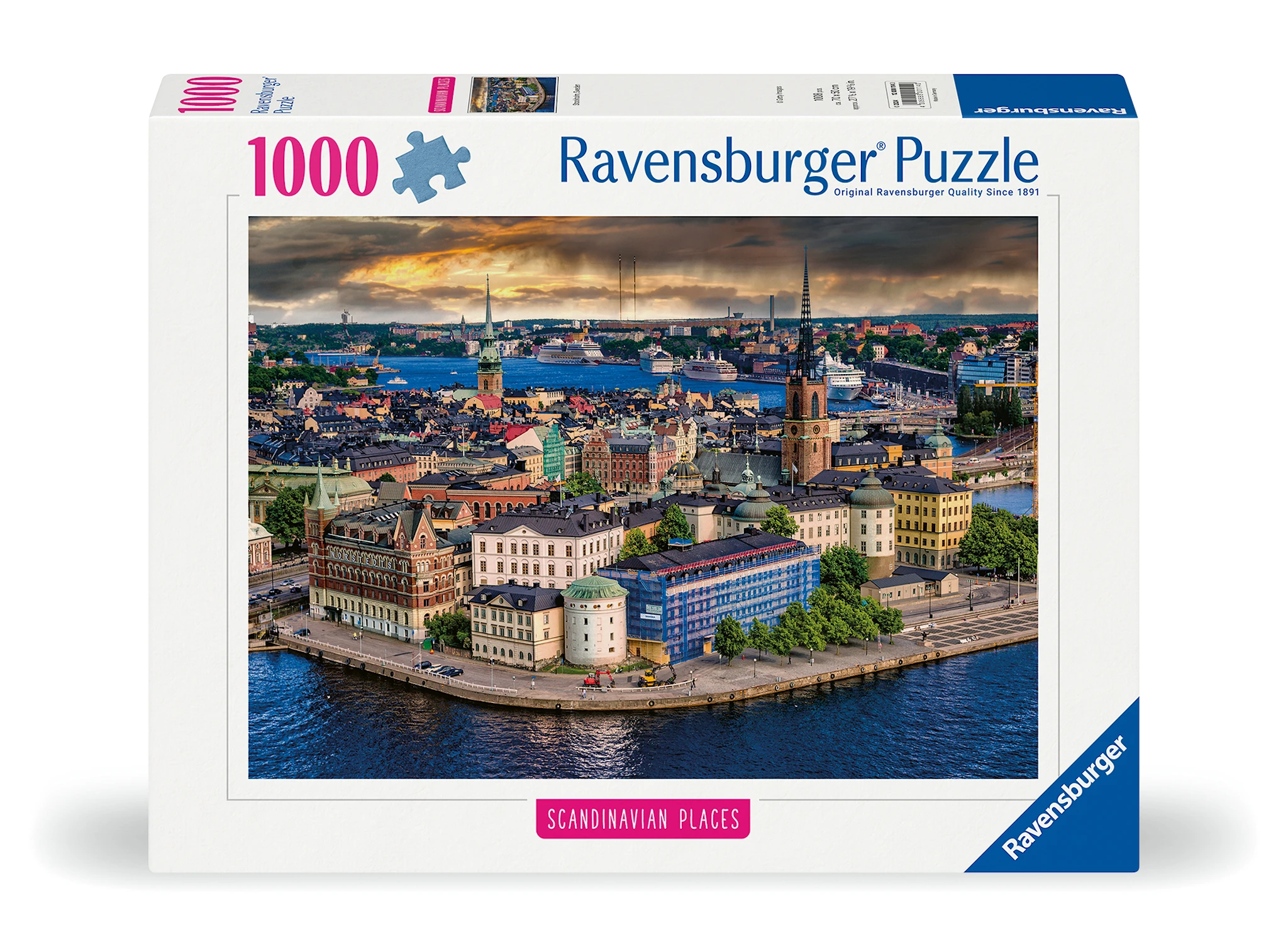 Produktbilde for Stockholm Sverige Puslespill 1000 brikker, Ravensburger