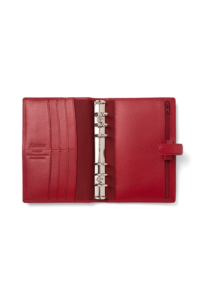 Produktbilde 2 for Finsbury Personal Organiser Scarlet Filofax