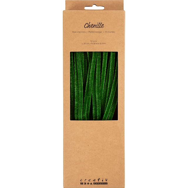 Produktbilde 3 for Piperenser, L: 30 cm, tykkelse 6 mm, grangrønn, 50 stk./ 1 pk.