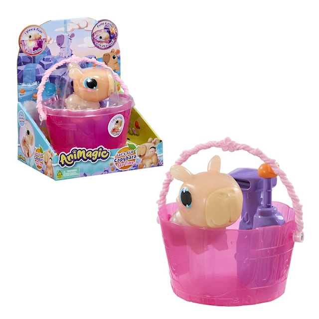 Produktbilde 1 for Animagic Let's Glo Capybara-lekesett