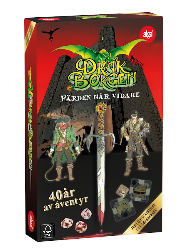 Produktbilde 4 for Drakborgen Jubileum 40 år Expansion, Alga (SE)