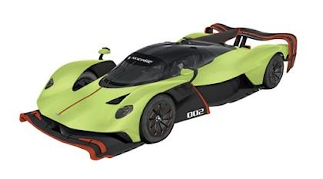 Produktbild 1 för Radiostyrd R/C 1:14 Aston Martin Valkyrie AMR Pro Green Rastar