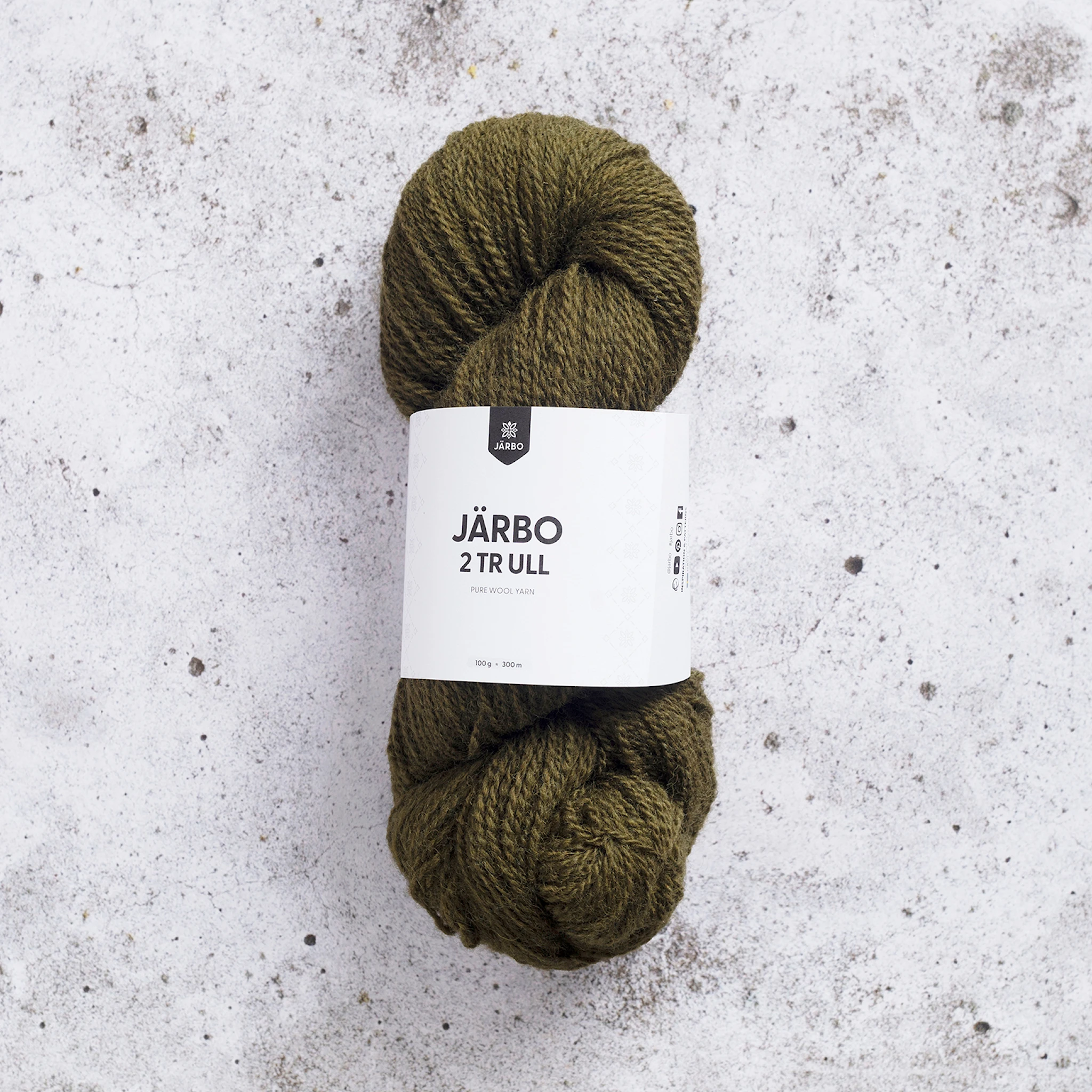 Produktbild för 2tr Ull 100 g Järbo