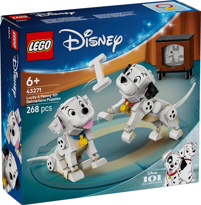 Produktbilde 1 for Lucky og Penny fra 101 dalmatinere Valper LEGO® Disney™ (43271)