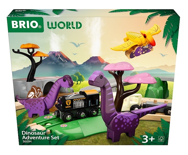 Tuotekuva 5 - Brio World Dinosaur Adventure Train Track (36094)