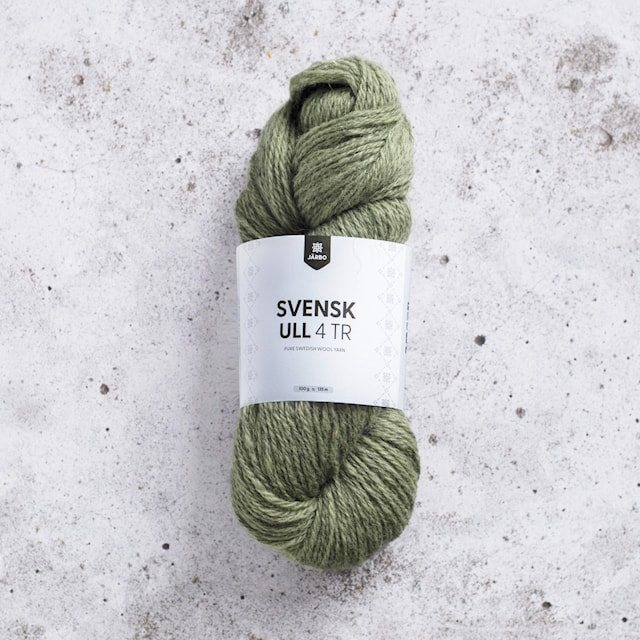 Svensk Ull 4tr 100 g Midsummer Green (14) Järbo
