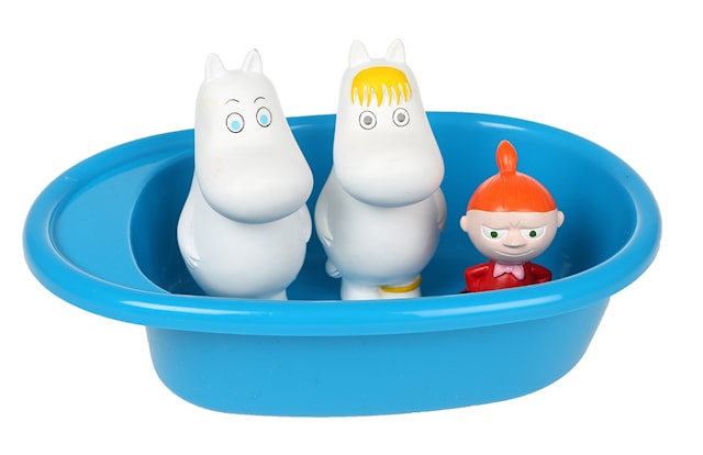 Produktbild 2 för Mumin Badleksak, 3st Figurer,  Martinex