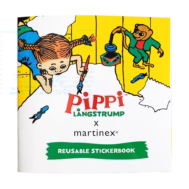 Produktbild 1 för Pippi Klistermärkesbok