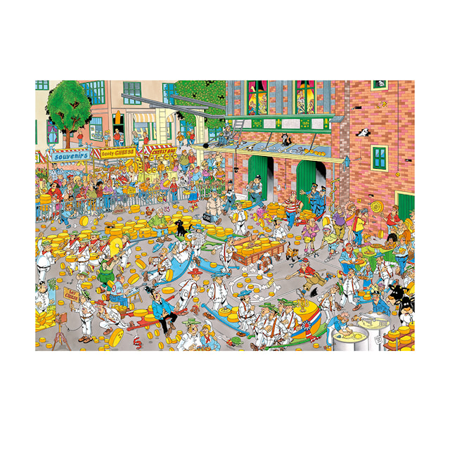 Produktbilde 2 for Jan Van Haasteren Puslespill Dutch Traditions 2x1000 brikker, Jumbo