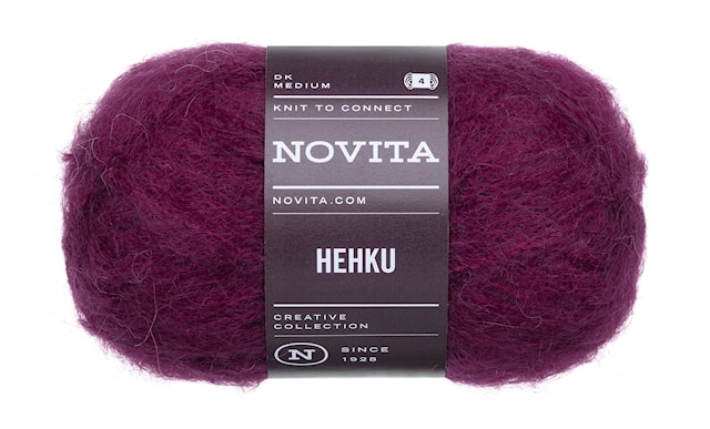 Hehku Garn Mohair Ullmix 50g Columbine 596 Novita