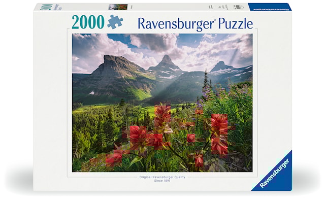 Produktbilde 1 for Pristine Mountains Puslespill 2000 brikker, Ravensburger