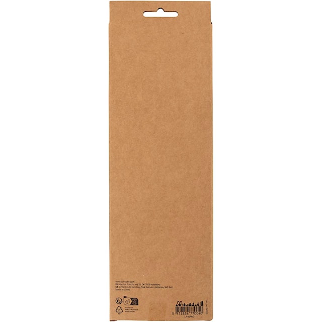 Produktbild 2 för Chenille Piprensare Rosa 30 cm x 6 mm 50-pack Creativ Company