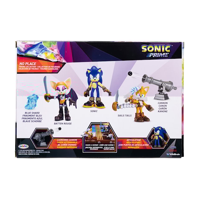 Tuotekuva 5 - Sonic Prime 6 cm Figuuri Multipack