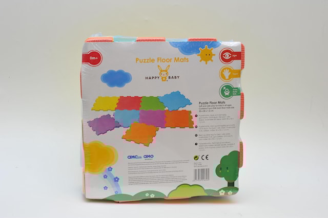 Tuotekuva 2 - Leikkimatto 9 palapelin palalla 30x30 cm Happy Baby