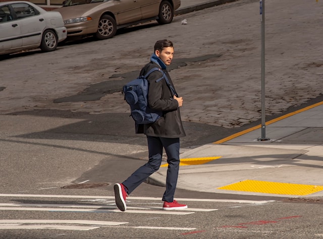 Produktbild 5 för LEGO BRICK Ryggsäck Navy 40x25x15 cm 15L