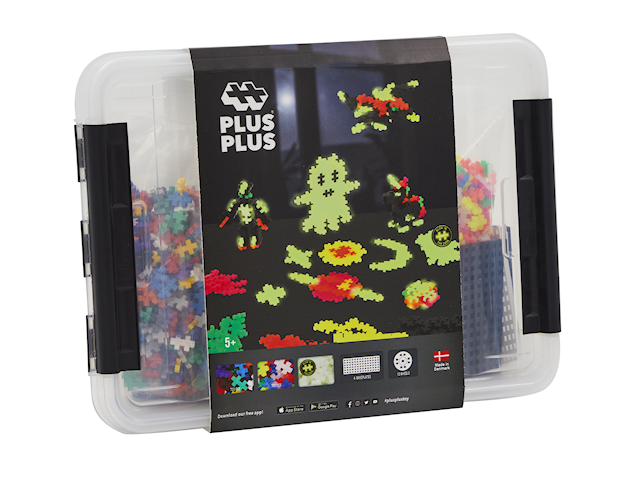 Tuotekuva 4 - Plus-Plus Build and Glow Storage Box / 2000 pcs