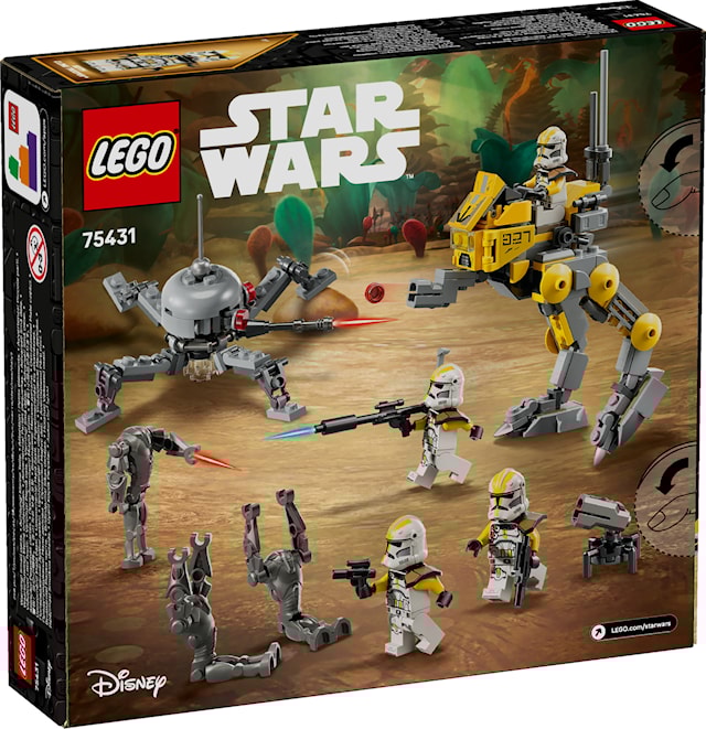 Produktbild 4 för 327th Star Corps Clone Troopers™ Battle Pack LEGO® Star Wars™ (75431)