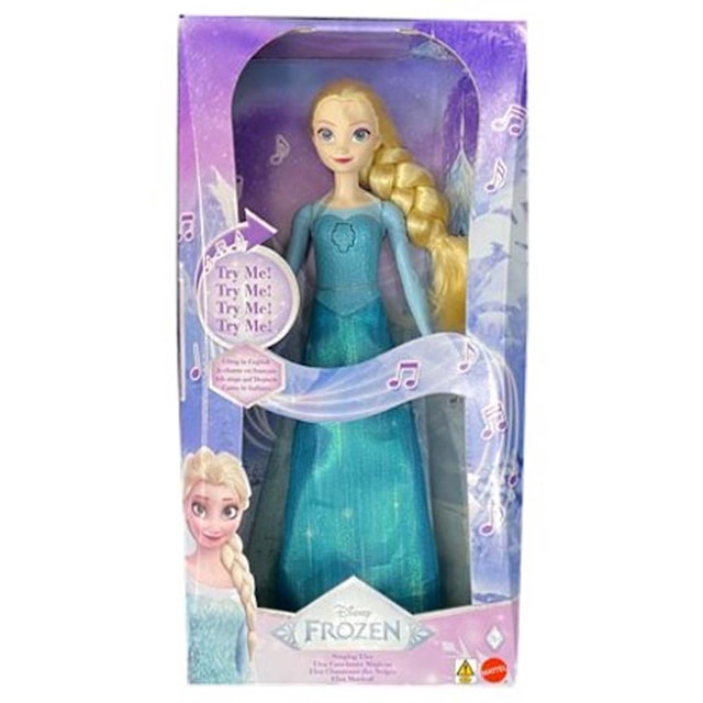 Produktbild 2 för Disney Frozen Modedocka Sjungande Elsa Let it Go (EN)