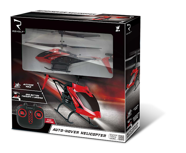 Produktbild 4 för Radiostyrd S5H Airwolf Helikopter Röd Syma