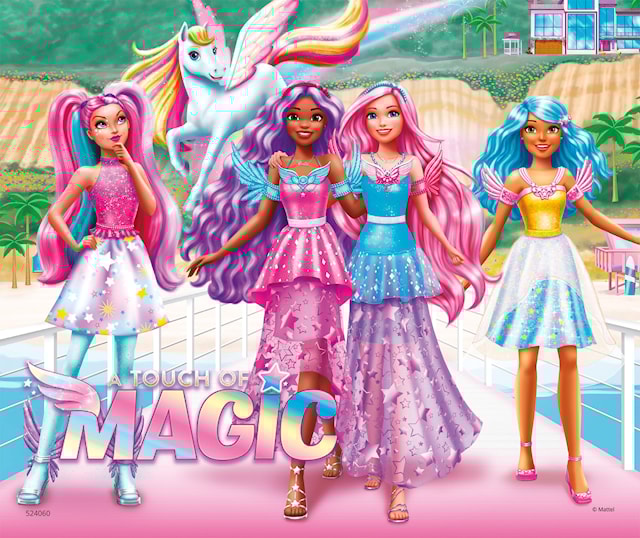 Produktbild 2 för Träpussel Barbie 40 bitar, Kärnan