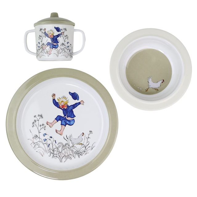 Produktbild 1 för Emil i Lönneberga Barnservis 3-del Rätt Start