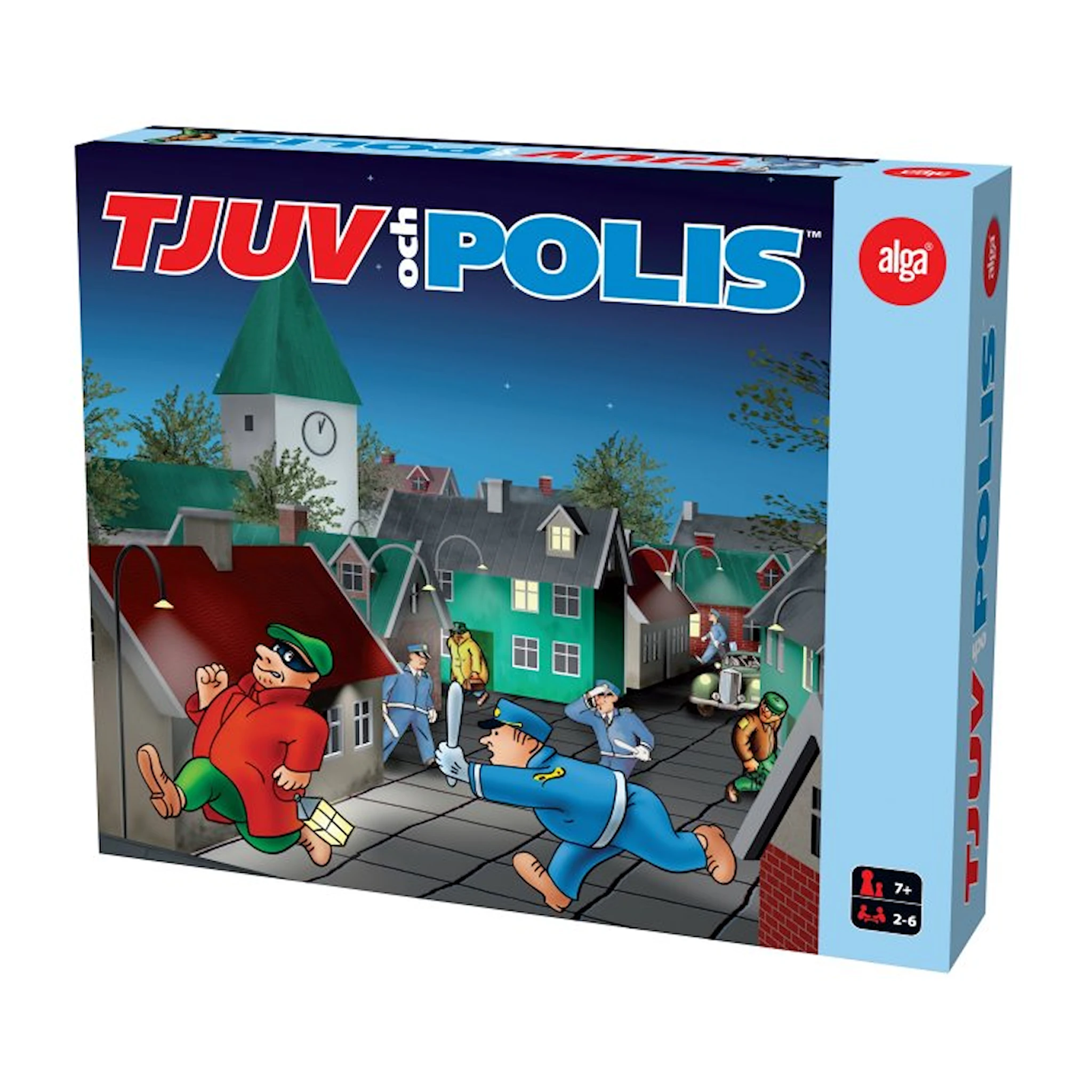 Produktbild för Tjuv och Polis, Alga (SE)