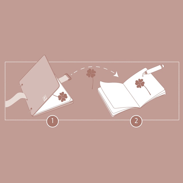 Produktbilde 3 for DIY-sett herbarium plantepresse og notatbok Djeco