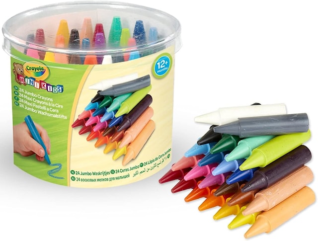 Produktbild 1 för Vaxkrita Barn Från 1 år 24-pack Crayola