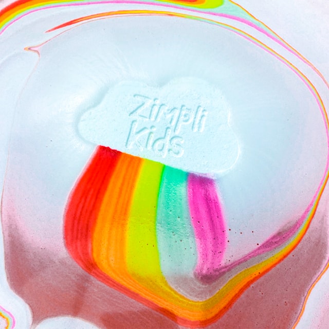 Produktbild 5 för Zimpli Kids Baff Bombz Regnbåge