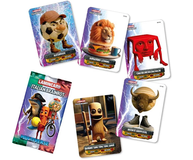 Brainrot Samlarkort 5-pack Wave 2