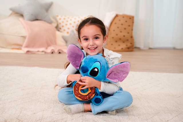 Tuotekuva 3 - Disney Lilo & Stitch, Stitch Donitsin Kanssa Pehmolelu, 25 cm