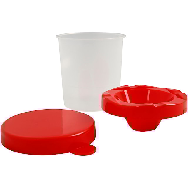 Produktbilde 3 for Penselbøtte, H: 8,5 cm, dia. 8 cm, 250 ml, 1 stk.