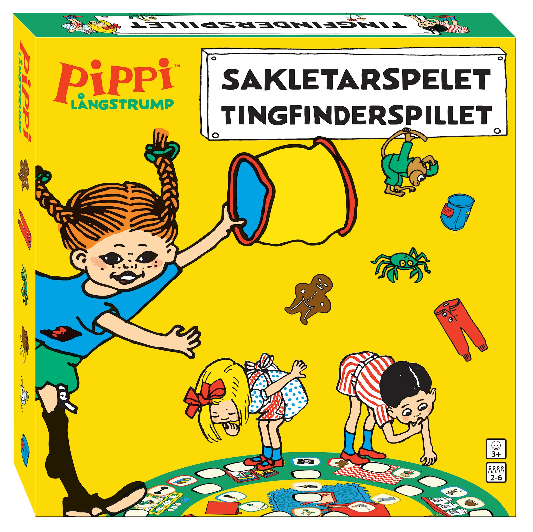 Produktbild för Pippi Sakletarspel (SE/DK)