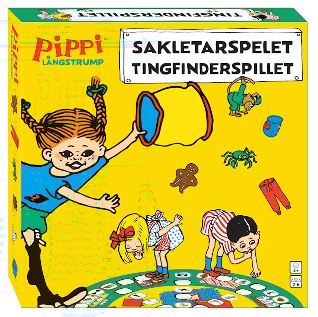 Produktbilde 1 for Pippi Sakletarspel (SE/DK)