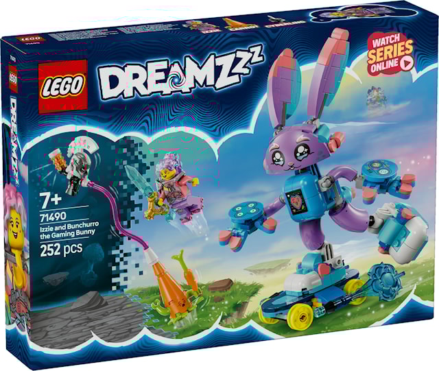 Produktbild 1 för Izzie och spelkaninen Bunchurro LEGO® DREAMZzz (71490)