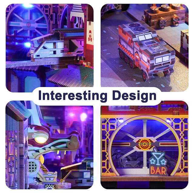 Produktbilde 5 for Book Nook: Cyber City Tonecheer