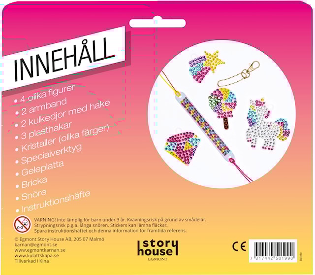 Produktbild 4 för Kul att skapa - Diamantmålning Accessoarer Kärnan