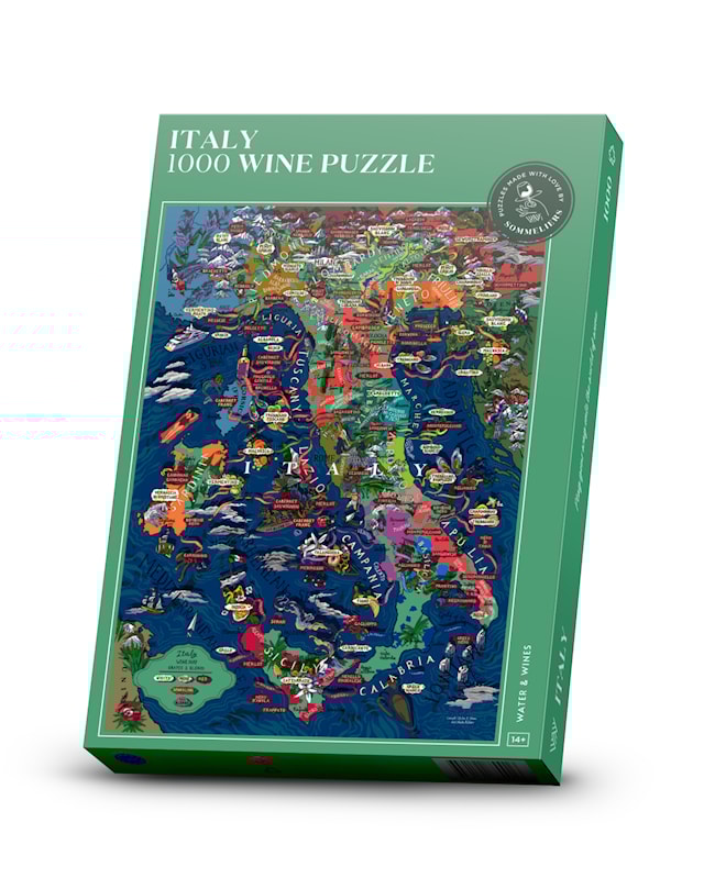 Produktbilde 1 for Vinpuslespill - Italien 1000 brikker Water and Wines