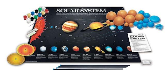 Produktbild 2 för 4M 3D Solar System Model Making Kit