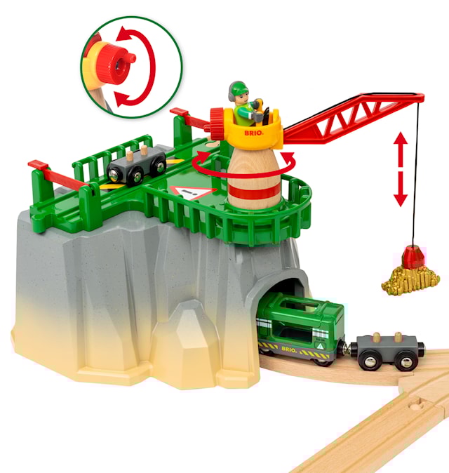 Produktbilde 4 for World Cargo Mountain Set BRIO