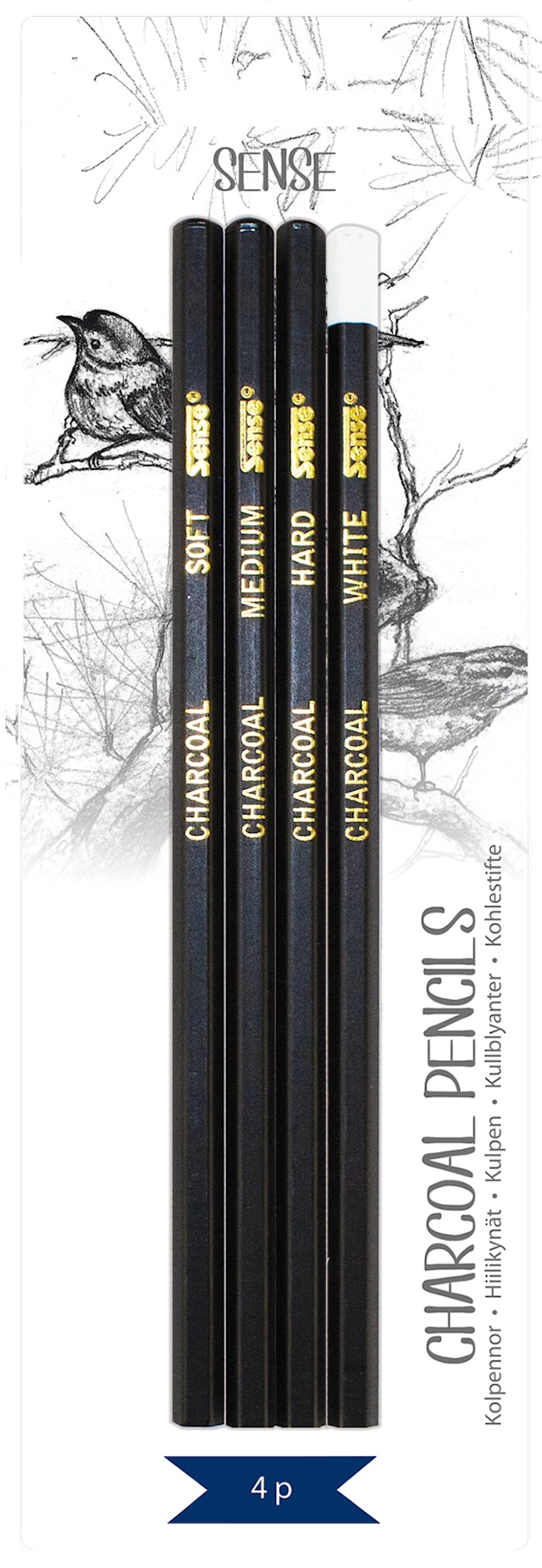 Kolpennor 4-p, Sense Artist Collection