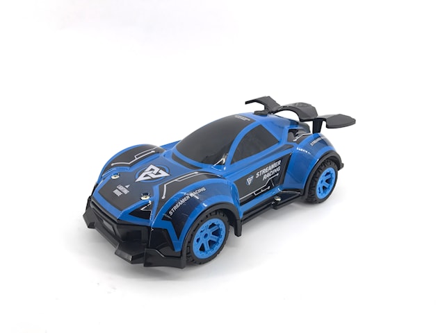 Tuotekuva 2 - Radio-ohjattu auto valolla ja höyryllä RC 1:16 Blue